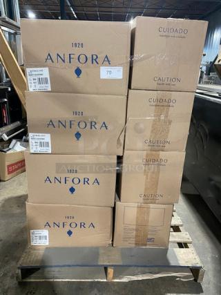 All New In The Box! Steelite Anfora Edition Matte Terracotta 10.5x1.75 (50oz) Ensenada Bowls! Model: B946P277! 19X Your Bid!