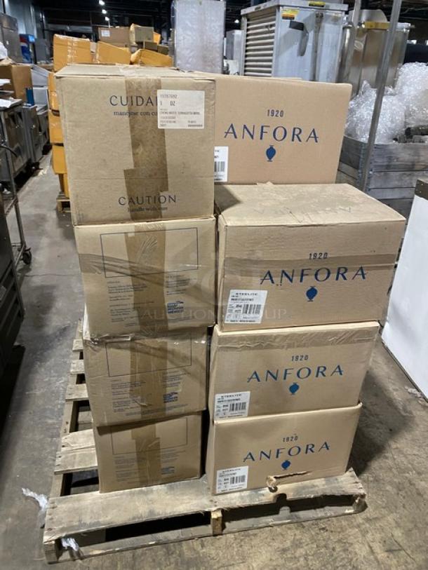 All New In The Box! Steelite Anfora Edition Matte Terracotta 10.5x1.75 (50oz) Ensenada Bowls! Model: B946P277! 19X Your Bid! - Image 3 of 9