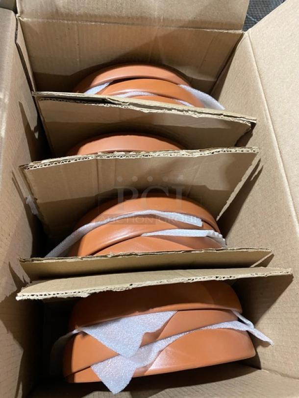 All New In The Box! Steelite Anfora Edition Matte Terracotta 10.5x1.75 (50oz) Ensenada Bowls! Model: B946P277! 19X Your Bid! - Image 6 of 9