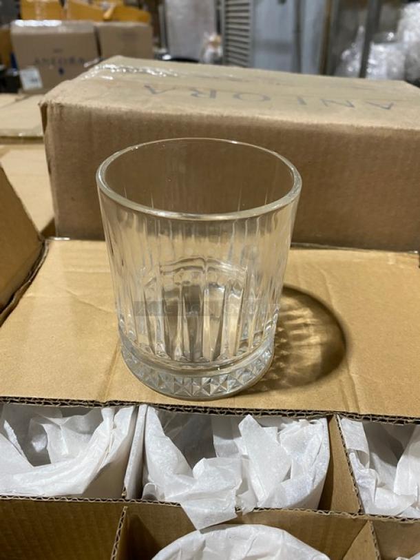 All New In The Box! High Quality Mixed Pallet! Steelite Folio Edition 13oz. Jewel Tumbler Glasses! With Steelite Anfora Edition Sedona Black 7.5" Coupe Plates! 41X Your Bid! - Image 8 of 13