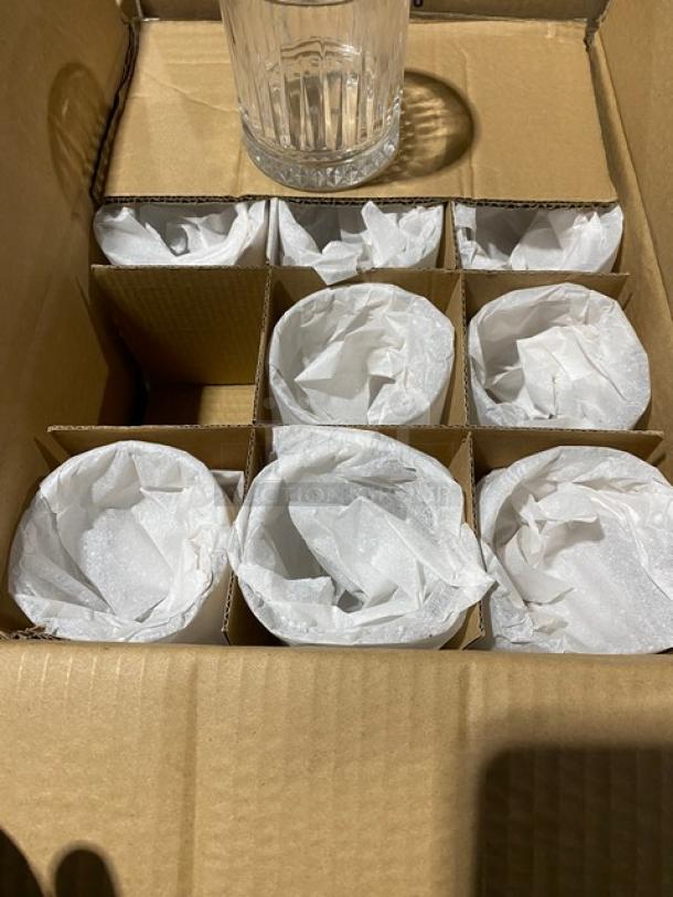 All New In The Box! High Quality Mixed Pallet! Steelite Folio Edition 13oz. Jewel Tumbler Glasses! With Steelite Anfora Edition Sedona Black 7.5" Coupe Plates! 41X Your Bid! - Image 10 of 13