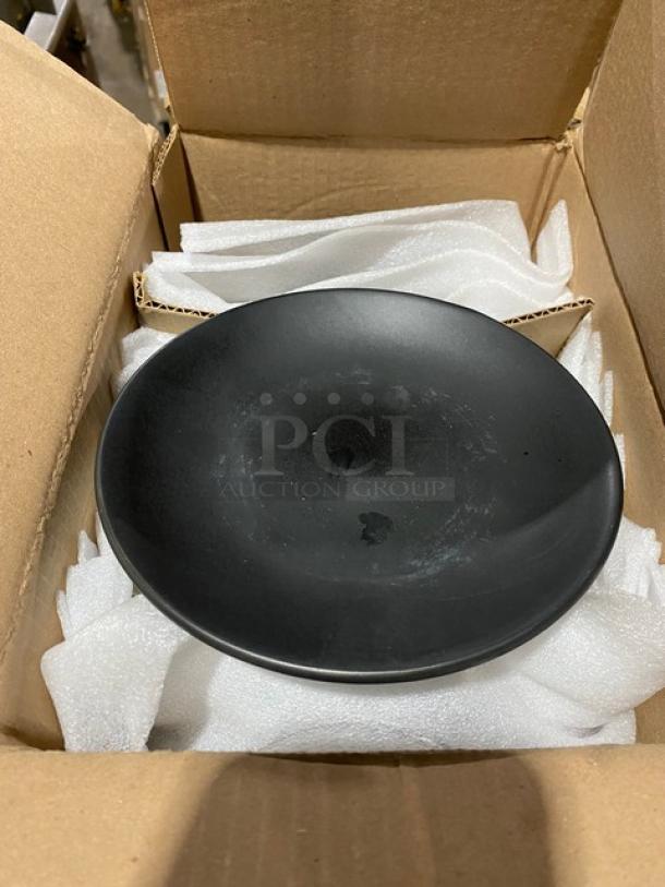 All New In The Box! High Quality Mixed Pallet! Steelite Folio Edition 13oz. Jewel Tumbler Glasses! With Steelite Anfora Edition Sedona Black 7.5" Coupe Plates! 41X Your Bid! - Image 11 of 13