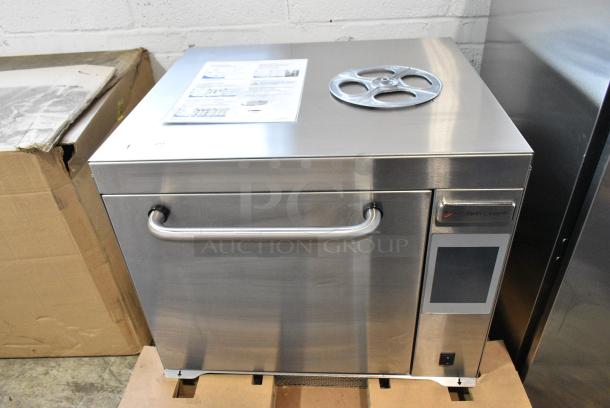 BRAND NEW! 2022 Merrychef eikon e3 Stainless Steel Commercial Countertop Electric Powered Flat Top Griddle. 208/240 Volts, 1 Phase. - Image 2 of 8