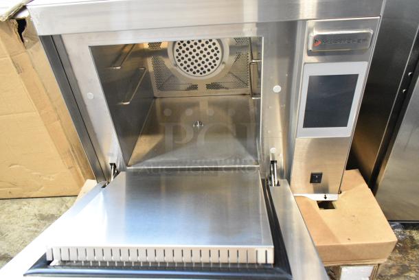 BRAND NEW! 2022 Merrychef eikon e3 Stainless Steel Commercial Countertop Electric Powered Flat Top Griddle. 208/240 Volts, 1 Phase. - Image 3 of 8