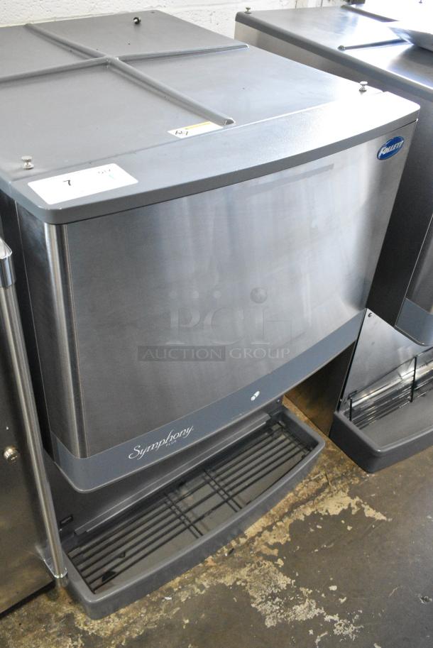 BRAND NEW! 2021 Follett 110CM Stainless Steel Commercial Countertop Symphony Plus Series 110 lb. Manual Fill Countertop Ice Dispenser. 115 Volts, 1 Phase. - Image 3 of 6