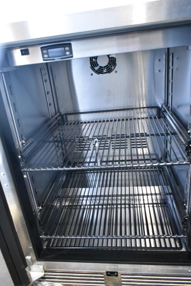 BRAND NEW! Perlick HC24FS4S-00-BLFLR Stainless Steel Commercial Single Door Undercounter Cooler. 115 Volts, 1 Phase. Tested and Working! - Image 4 of 6