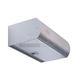 BRAND NEW IN BOX! 2018 Berner AHC10-1048AB Long Un-Heated 1 Motor Wall Mounting Plate Architectural Series High Performance Air Curtain. 208 Volts, 1 Phase.