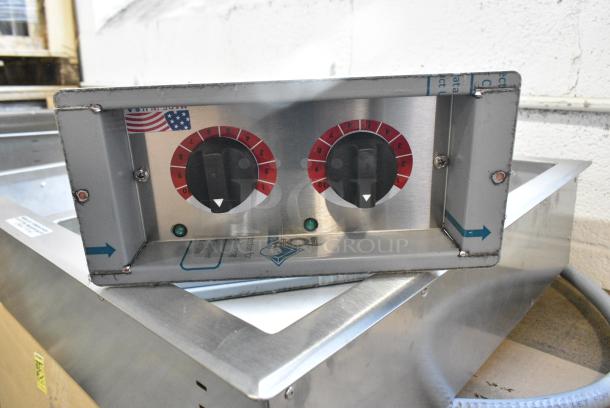 BRAND NEW IN BOX! Alto Shaam200-HWI/D4 Stainless Steel Commercial 2 Well Steam Table Drop In. 120 Volts, 1 Phase. Tested and Working! - Image 6 of 7