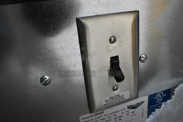 BRAND NEW IN CRATE Vollrath 36429 Stainless Steel Commercial Single Well Refrigerated Drop In . 120 Volts, 1 Phase. Tested and Working! - Image 4 of 5