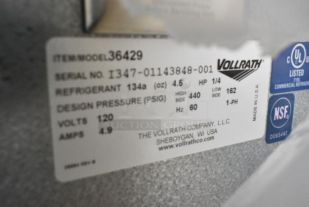 BRAND NEW IN CRATE Vollrath 36429 Stainless Steel Commercial Single Well Refrigerated Drop In . 120 Volts, 1 Phase. Tested and Working! - Image 5 of 5