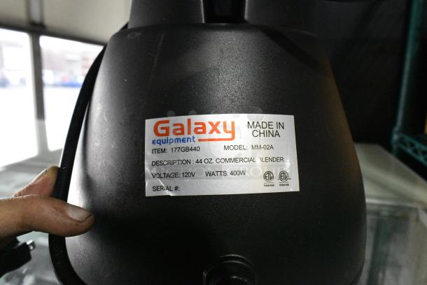 BRAND NEW SCRATCH AND DENT! Galaxy 177GB440 1/2 hp Bar Blender with Toggle Controls and 44 oz. Polycarbonate Container. 120 Volts, 1 Phase. - Image 2 of 3