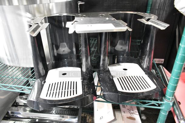 BRAND NEW SCRATCH AND DENT! Metal Countertop Double Drip Tray Stand - Image 1 of 2