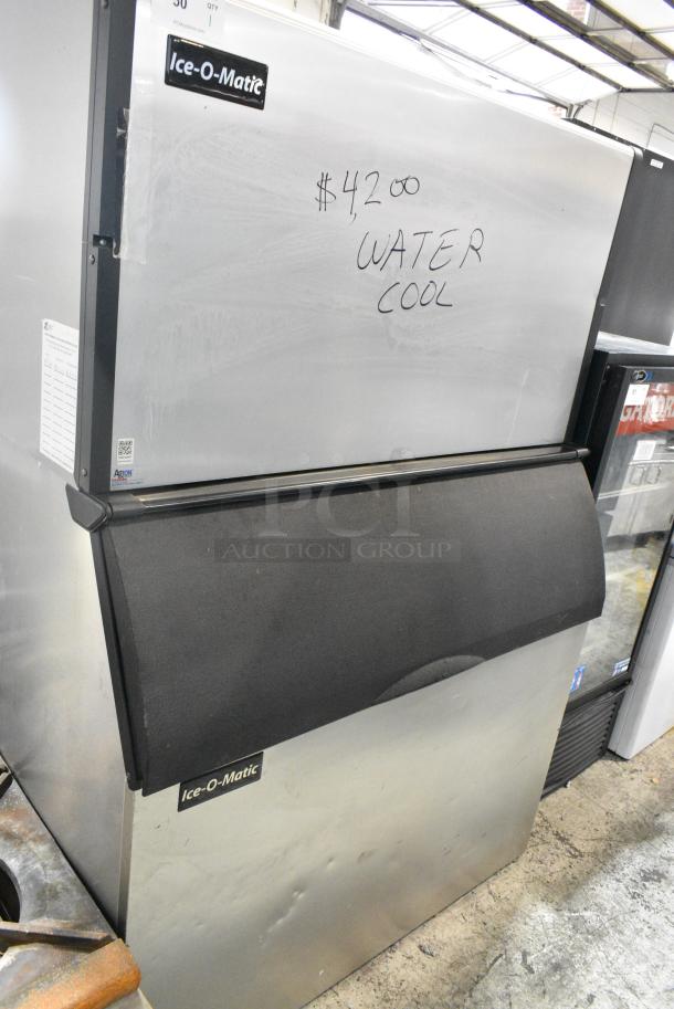 2017 Ice-O-Matic ICE1406HW6 Stainless Steel Commercial Ice Head on 2018 Ice-O-Matic B110PS Stainless Steel Ice Bin. 208-230 Volts, 1 Phase. - Image 2 of 7