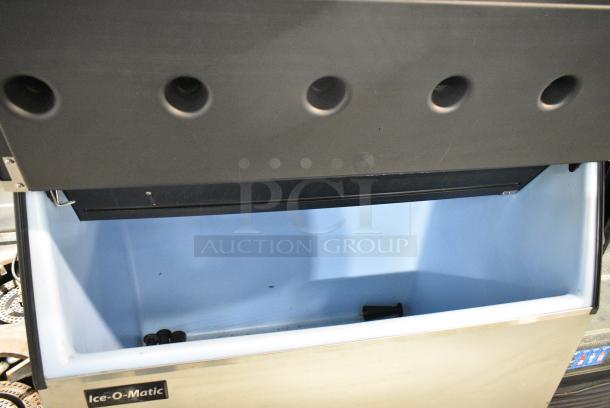 2017 Ice-O-Matic ICE1406HW6 Stainless Steel Commercial Ice Head on 2018 Ice-O-Matic B110PS Stainless Steel Ice Bin. 208-230 Volts, 1 Phase. - Image 3 of 7