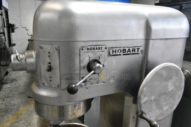 Hobart H-600 Metal Commercial 60 Quart Planetary Dough Mixer w/ Metal Bowl and Dough Hook Attachment. 230 Volts, 1 Phase. - Image 2 of 4