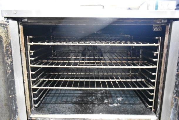 2 Southbend B Series Stainless Steel Commercial Natural Gas Powered Full Size Convection Oven w/ View Through Door, Metal Oven Racks and Thermostatic Controls on Commercial Casters. 2 Times Your Bid! - Image 3 of 9