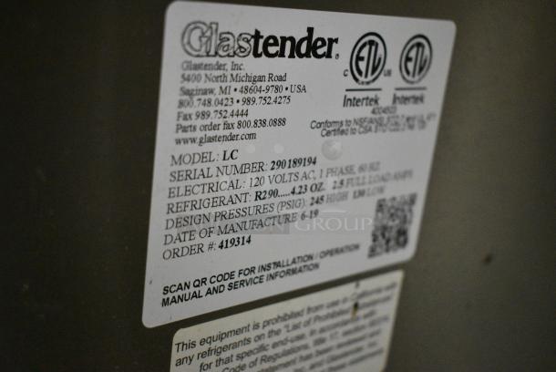 Glastender LC Stainless Steel Commercial Countertop Lettuce Crisper. 115 Volts, 1 Phase. Tested and Working! - Image 5 of 5