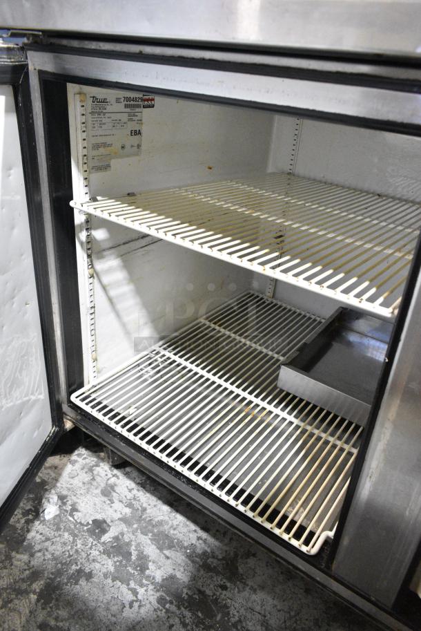 True TPP-67 Stainless Steel Commercial Pizza Prep Table on Commercial Casters. 115 Volts, 1 Phase. Tested and Working! - Image 3 of 7