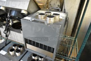 CVC JK-120 Metal Commercial Countertop Oil Smoke Purifier. 220 Volts.