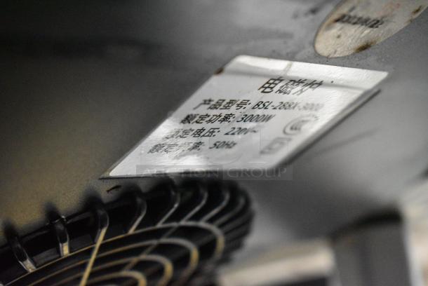 2 BSL-288X-3000 Metal Round Single Burner Induction Range in Frame. 220 Volts. 2 Times Your Bid! - Image 3 of 3