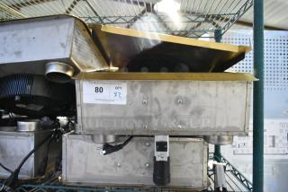 2 BSL-288X-3000 Metal Round Single Burner Induction Range in Frame. 220 Volts. 2 Times Your Bid!