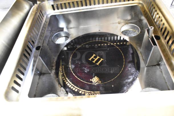 BSL-288X-3000 Metal Round Single Burner Induction Range in Frame. 220 Volts. - Image 3 of 4