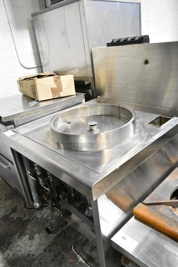 Stainless Steel Commercial Single Burner Natural Gas Powered Wok Range. - Image 2 of 5
