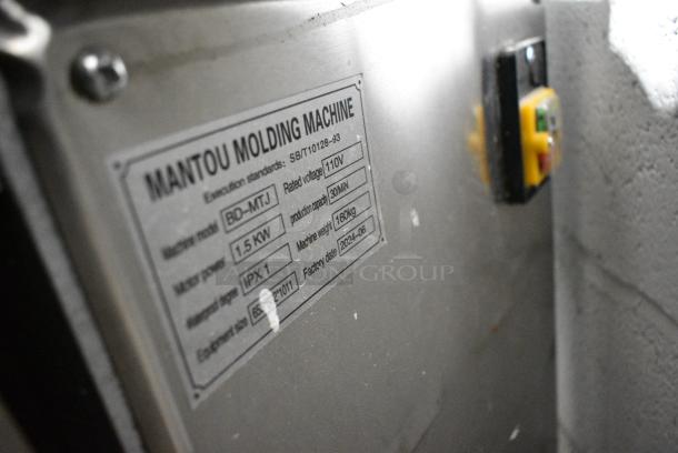 Mantou BD-MTJ Stainless Steel Commercial Dough Rounder Machine. 115 Volts, 1 Phase. Cannot Test Due To Cut Power Cord - Image 5 of 5