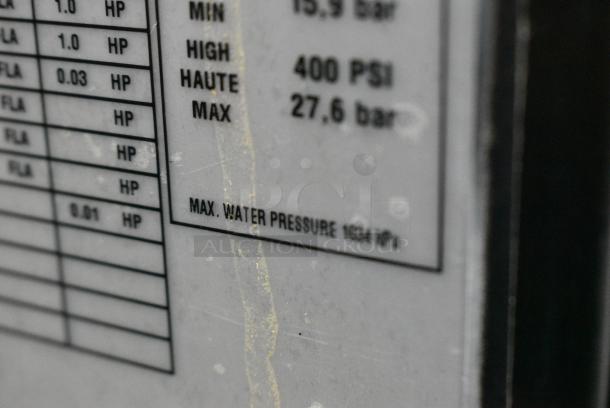 Taylor C723-33 Stainless Steel Commercial Floor Style Water Cooled 2 Flavor w/ Twist Soft Serve Ice Cream Machine. 208-230 Volts, 3 Phase. - Image 5 of 5