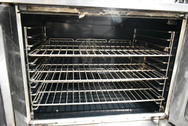 2 Southbend B-Series Stainless Steel Commercial Natural Gas Powered Full Size Convection Oven w/ View Through Doors, Metal Oven Racks and Thermostatic Controls on Commercial Casters. 2 Times Your Bid! - Image 2 of 6