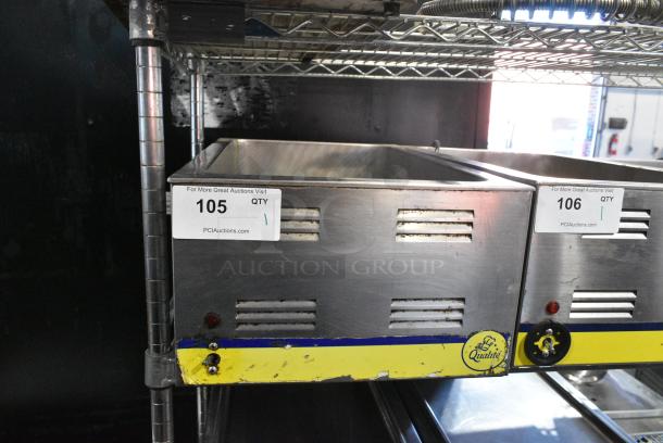 Qualite Stainless Steel Commercial Countertop Food Warmer. 120 Volts, 1 Phase. Tested and Working! - Image 1 of 4