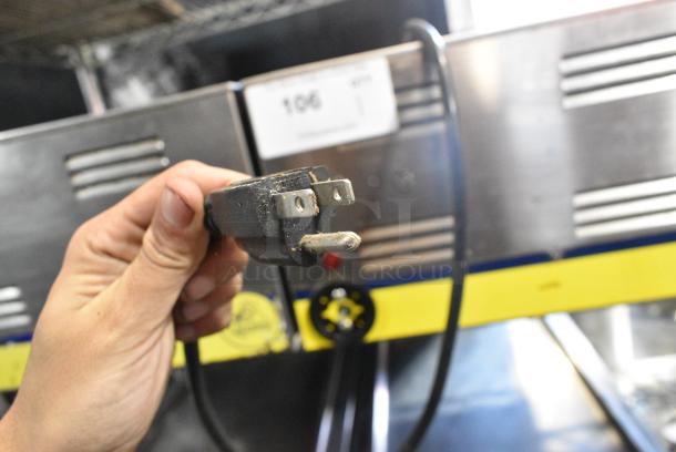 Qualite Stainless Steel Commercial Countertop Food Warmer. 120 Volts, 1 Phase. Tested and Working! - Image 3 of 4