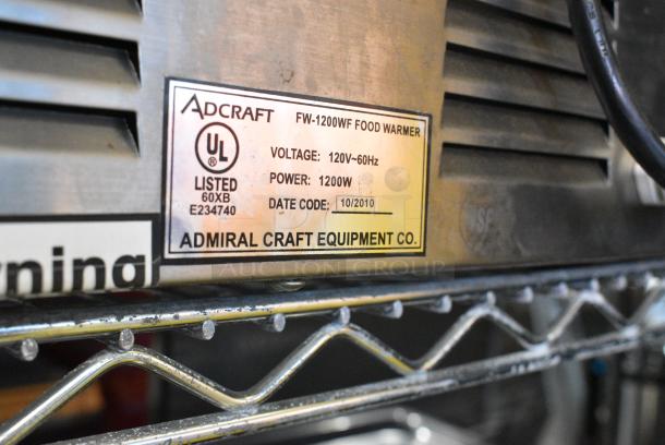 Qualite FW-1200WF Stainless Steel Commercial Countertop Food Warmer. 120 Volts, 1 Phase. Tested and Working! - Image 5 of 5