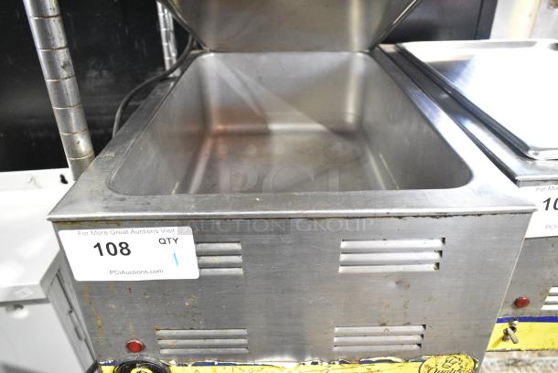 Qualite FW-1200WF Stainless Steel Commercial Countertop Food Warmer. 120 Volts, 1 Phase. Tested and Working! - Image 2 of 4
