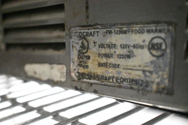 Qualite FW-1200WF Stainless Steel Commercial Countertop Food Warmer. 120 Volts, 1 Phase. Tested and Working! - Image 4 of 4