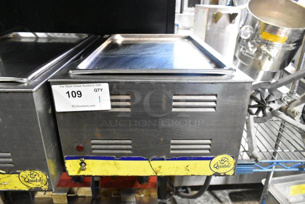 Qualite FW-1200WF Stainless Steel Commercial Countertop Food Warmer. 120 Volts, 1 Phase. Tested and Working! - Image 1 of 4