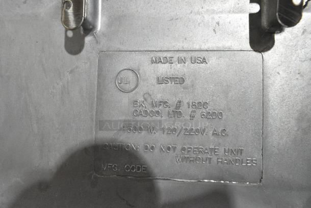 Cadco PCG-10C Countertop Electric Griddle. 120/220 Volts. - Image 3 of 4