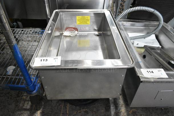 Atlas Metal WIH-D-1 Stainless Steel Commercial Cold Pan Drop In. 120 Volts, 1 Phase. Tested and Working! - Image 1 of 5