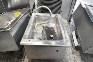 Hatco HWBI-1DA Stainless Steel Commercial Steam Table Drop In. 208 Volts, 1 Phase.