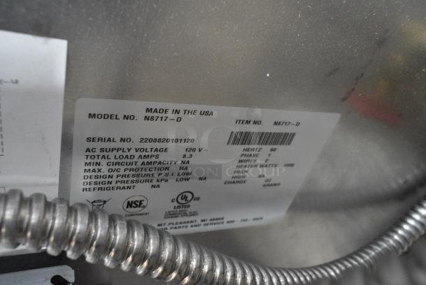 BRAND NEW! 2022 Delfield N8717-D Stainless Steel Commercial Cold Pan Drop In. 120 Volts, 1 Phase. Cannot Test Due To Missing Power Cord - Image 2 of 5