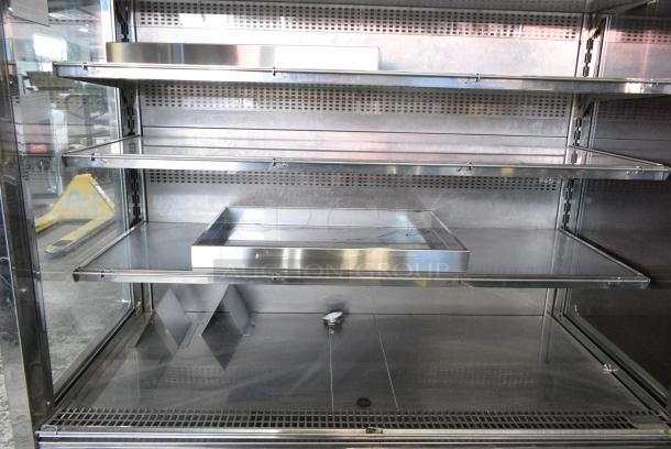 Karlos 200 UL Metal Commercial Floor Style Open Grab N Go Merchandiser on Commercial Casters. 230 Volts, 1 Phase. - Image 6 of 7