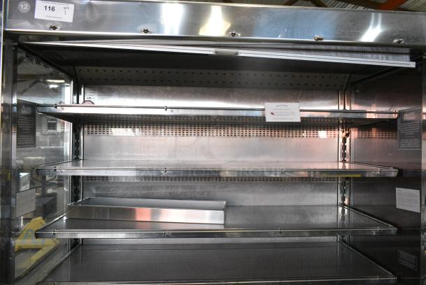 Karlos 200 UL Metal Commercial Floor Style Open Grab N Go Merchandiser on Commercial Casters. 230 Volts, 1 Phase. - Image 7 of 7