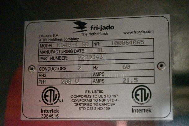Fri-jado MD40-4 SB Metal Commercial Floor Style Open Grab N Go Merchandiser on Commercial Casters. 208 Volts, 1 Phase. - Image 3 of 7