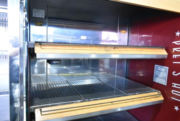 Fri-jado MD40-4 SB Metal Commercial Floor Style Open Grab N Go Merchandiser on Commercial Casters. 208 Volts, 1 Phase. - Image 4 of 7