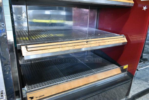 Fri-jado MD40-4 SB Metal Commercial Floor Style Open Grab N Go Merchandiser on Commercial Casters. 208 Volts, 1 Phase. - Image 5 of 7