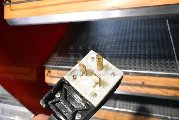 Fri-jado MD40-4 SB Metal Commercial Floor Style Open Grab N Go Merchandiser on Commercial Casters. 208 Volts, 1 Phase. - Image 7 of 7