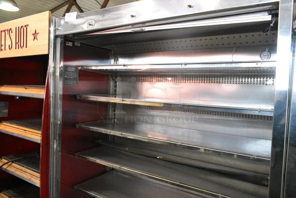 Karlos 1250 M2 Metal Commercial Floor Style Open Grab N Go Merchandiser on Commercial Casters. 230 Volts, 1 Phase. - Image 4 of 7