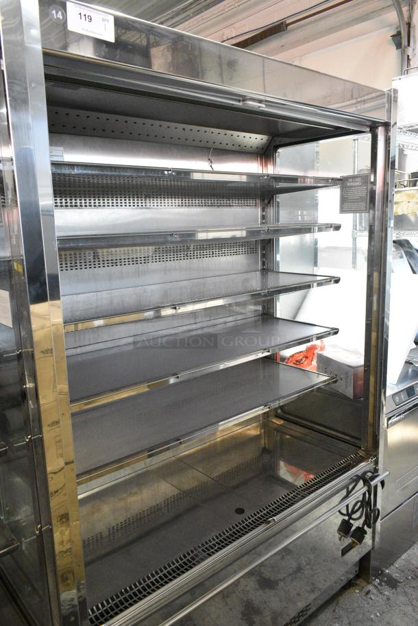 Karlos 200 UL Metal Commercial Floor Style Open Grab N Go Merchandiser on Commercial Casters. 230 Volts, 1 Phase. - Image 2 of 7