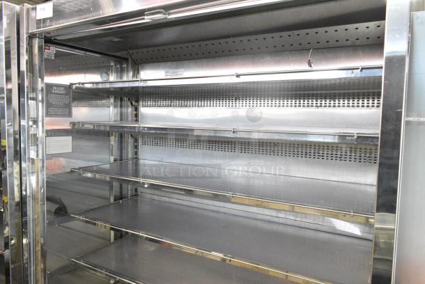 Karlos 200 UL Metal Commercial Floor Style Open Grab N Go Merchandiser on Commercial Casters. 230 Volts, 1 Phase. - Image 3 of 7