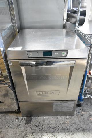 2017 Hobart LXER Stainless Steel Commercial Undercounter Dishwasher. 120/208-240 Volts, 1 Phase.